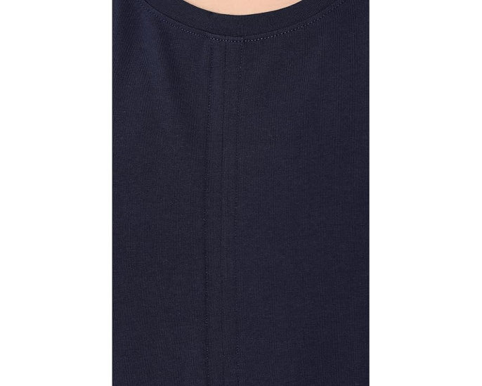 Платье Eileen Fisher Petite с круглым вырезом из пима-хлопка и стрейч-джерси