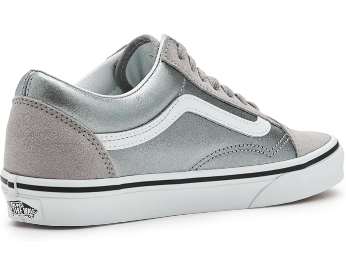 Кеды Vans Old Skool для детей с кожаным верхом и вафельной подошвой