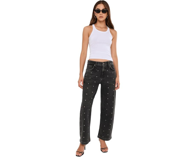 Джинсы Hattie High-Rise Barrel в стиле Innovation от AG Jeans