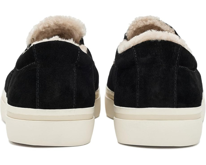 Vince кроссовки Blair Slip On Shearling из велюра