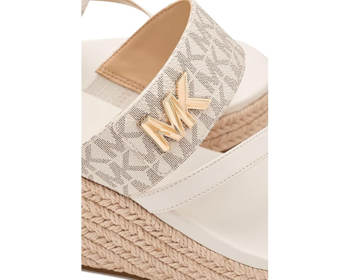Босоножки MICHAEL Michael Kors Jilly Mid Wedge с плетеной отделкой