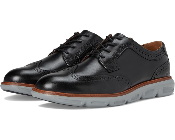 Johnston & Murphy туфли Larkin Wingtip с межподошвой TRUFOAM и стелькой с эффектом памяти