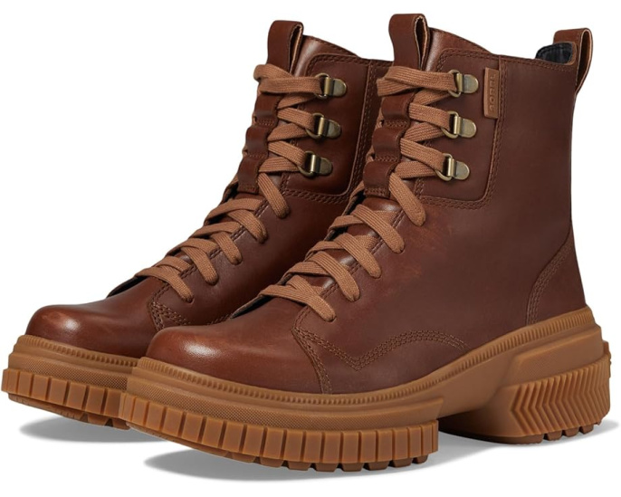 Ботинки SOREL ONA AVE Boot Lace Waterproof на шнуровке с кожаным верхом