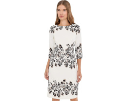 Placement Print Dress