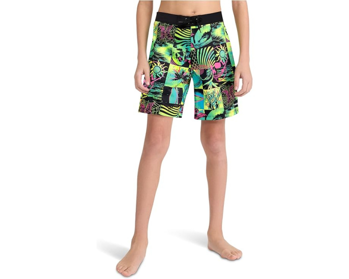 Шорты Hurley Kids Checker Doodle Boardshorts с графическим принтом