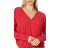 Футболка Lilla P Elastic Hem Easy V-Neck с длинным рукавом