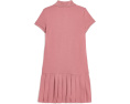 Платье Polo Ralph Lauren плиссе из сетки stretch с поло
