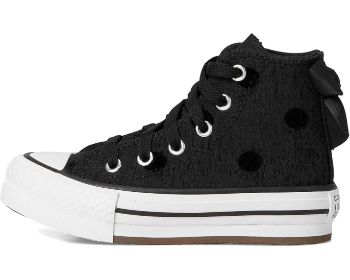 Converse Kids кроссовки Chuck Taylor All Star Lift Bow с бантом и платформой