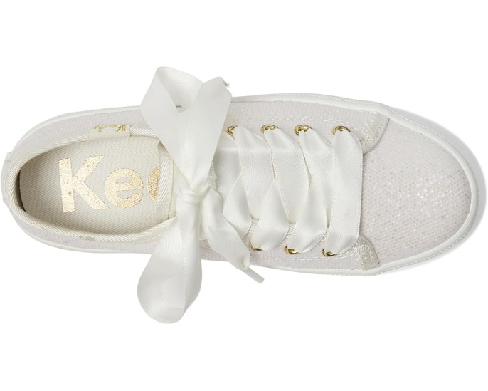 Детские кроссовки Keds Kickstart Celebrations с блестками на полиуретановом верхе