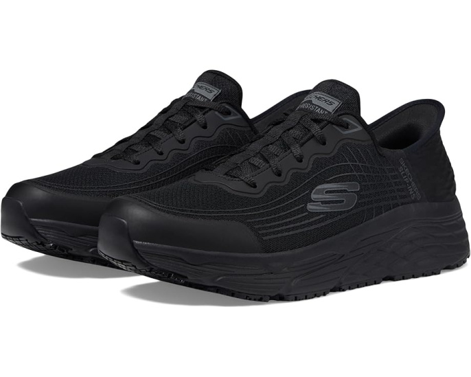 Рабочие туфли Skechers Max Cushioning Elite SR с технологией Hands Free Slip-ins