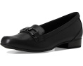 Лоферы Juliet Echo от Clarks из кожи с декором horsebit и каблуком