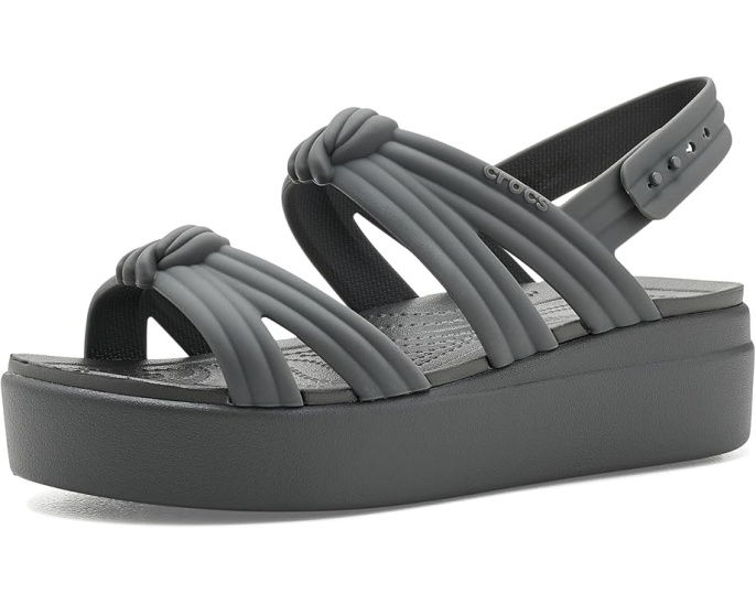 Босоножки Crocs Brooklyn Knot Low Wedge