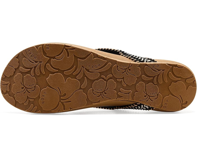 Сандалии Roxy Mellow Lx с мягким полиэстеровым верхом