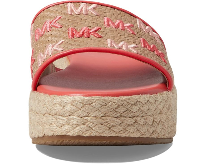 Босоножки Sadler Wedge на платформе MICHAEL Michael Kors джутовый принт