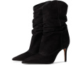 Ботинки Schutz Maryana Slouch из замши на шпильке