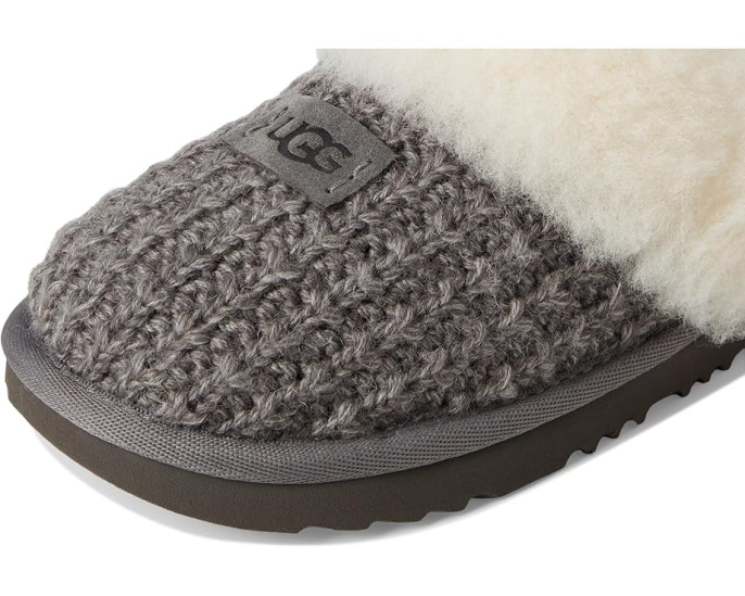 Детские тапочки UGG Kids Cozy II Knit с подкладкой UGGplush