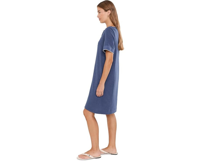 Sunset Harbor Blanket Stitch Dress