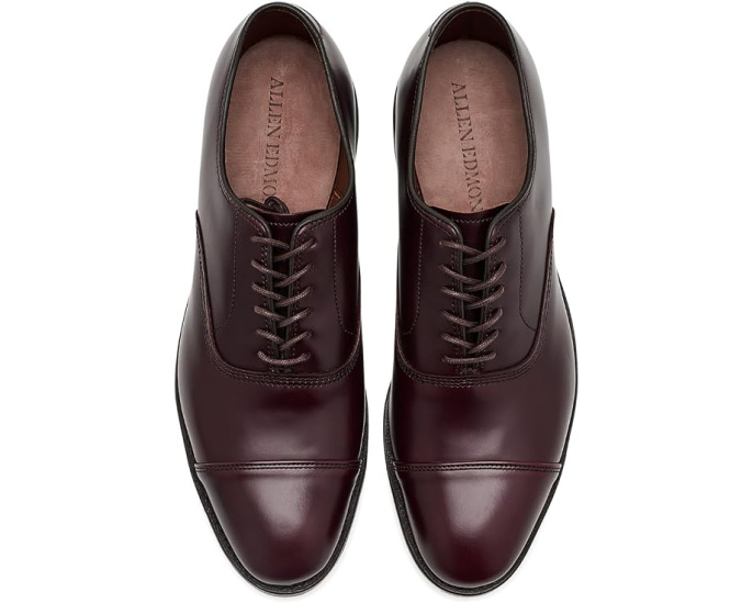 Туфли Allen Edmonds Park Avenue на шнуровке с кожаным верхом
