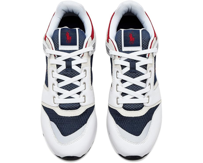 Кроссовки Polo Ralph Lauren Train 89 V2 с вставками из замши