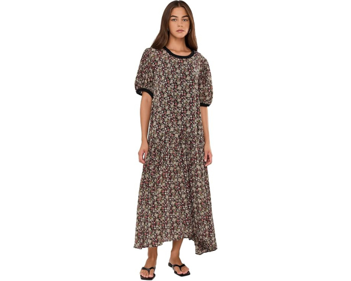 Макси-платье Courtside Crush Maxi Free People с цветочным принтом
