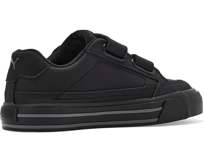Puma Court Classic Vulc Hook And Loop детские кроссовки на липучках из переработанных материалов