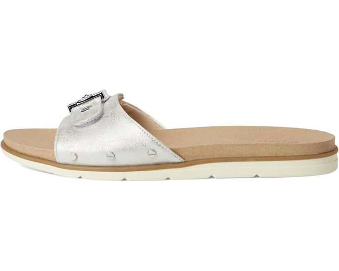 Босоножки Nice Iconic Flat Sandal Dr Scholl's с блестящим верхом