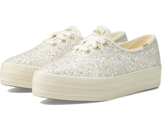 Кроссовки Keds Point Lace Up на платформе со стелькой из переработанного пенополиуретана