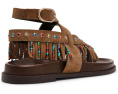 Босоножки Steve Madden Wendell с ремешками и украшениями из стразов и бахромы