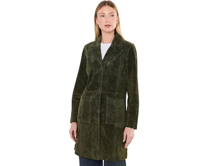 Spicy Herbs Trench Coat