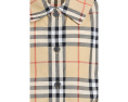 Блуза Burberry Kids Mabel с клетчатым узором и воротником на пуговицах