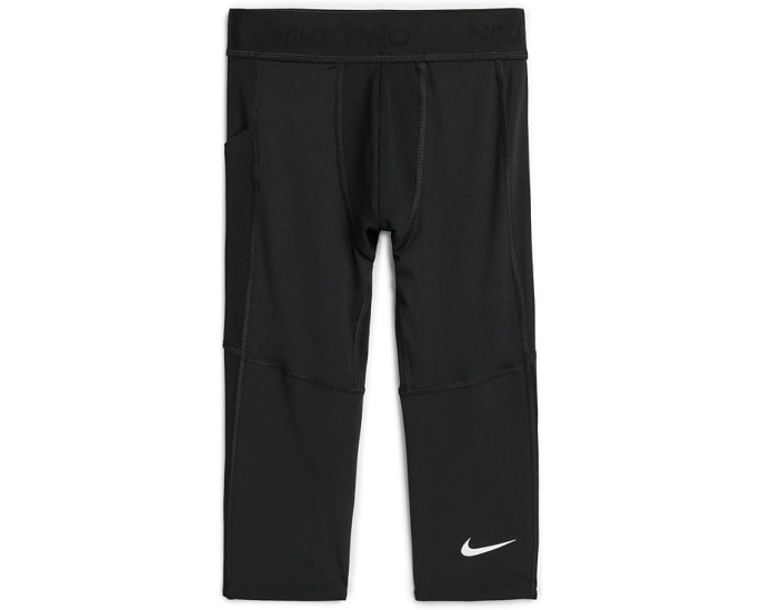 Nike Dri-FIT 3/4 колготки для детей с технологией отвода влаги