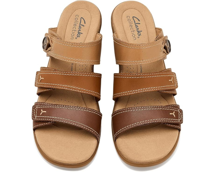 Сандалии Clarks Emily 2 Adella с каблуком и стелькой Ultimate Comfort