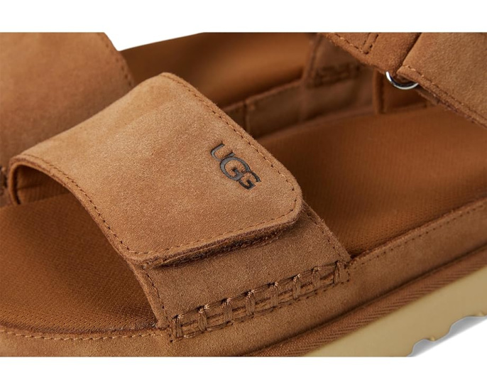 UGG Сандалии Goldenstar на платформе с бархатистым замшем