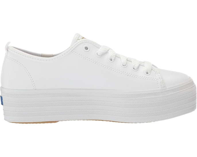 Кроссовки Keds Triple Up Leather на платформе с гелевой стелькой