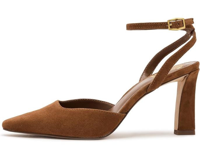 Туфли Galees с острым носком и ремешком на щиколотке Vince Camuto