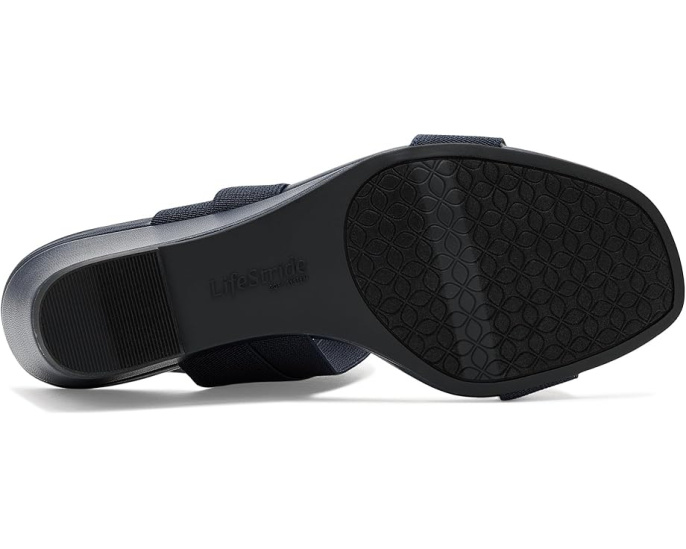 LifeStride сандалии Sweet Slingback с открытым носком и устойчивым каблуком