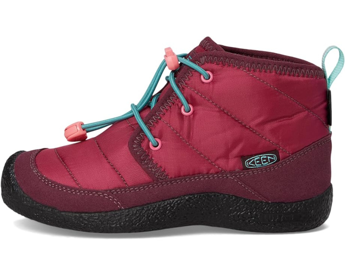 KEEN Kids Howser 2 стеганые утепленные чакки с мембраной KEEN.DRY и шнурком на резинке