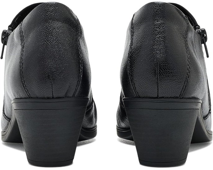 Туфли Emily 2 Vine от Clarks с блок-каблуком и молнией