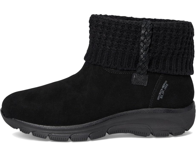 Ботинки SKECHERS Easy Going Cozy Lovin Hands Free Slip-ins с воротником из свитера