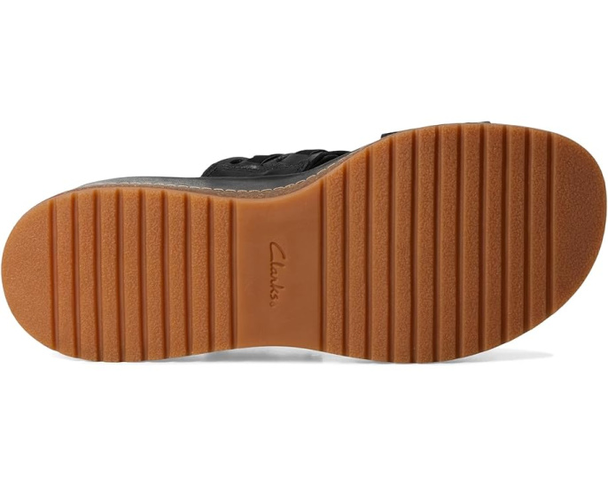 Сандалии-мюли Clarks Kassanda Mule с плетеной платформой