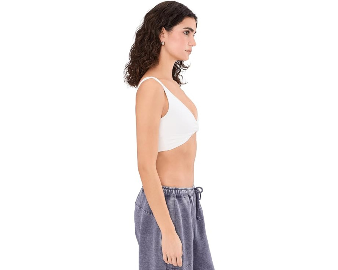 Реверсивный топ FP Movement Never Better Twist Crop с глубоким вырезом