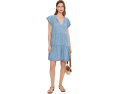Платье Tiered Flutter Sleeve от Liverpool с оборками