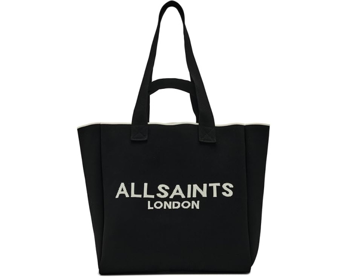 Сумка-тоут AllSaints Izzy East/West из переработанного полиэстера с логотипом