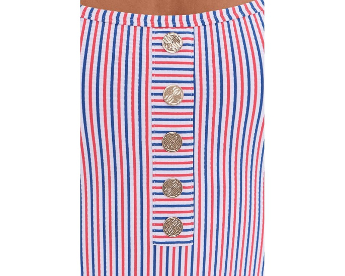 Lilly Pulitzer Цельный купальник Rhiannan в полоску