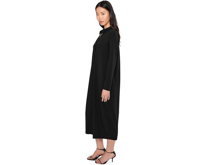 Eileen Fisher платье-рубашка Stretch Jersey Knit из трикотажа
