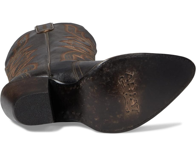 Женские ковбойские сапоги Ariat Belinda StretchFit черного цвета с вытяжкой