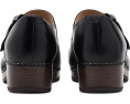 Dansko сабо Bonny Mary Jane из черной кожи с ремешком