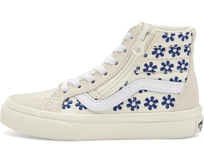 Кроссовки Sk8-Hi Reissue Side Zip Vans для детей с молнией