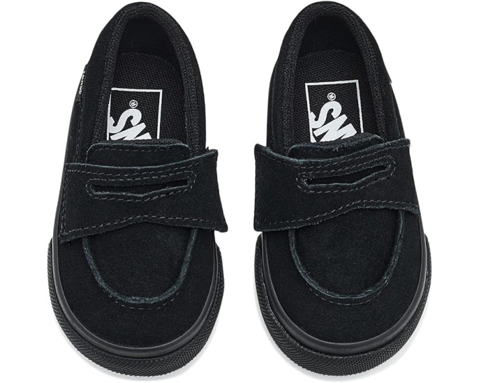 Мокасины Vans Loafer 53 для малышей с леопардовым принтом
