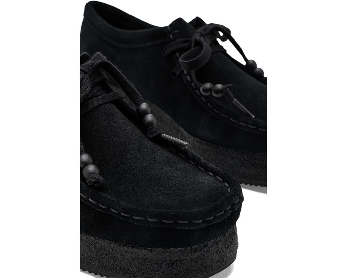 Кроссовки Clarks Wallacraft Bee на платформе из замши